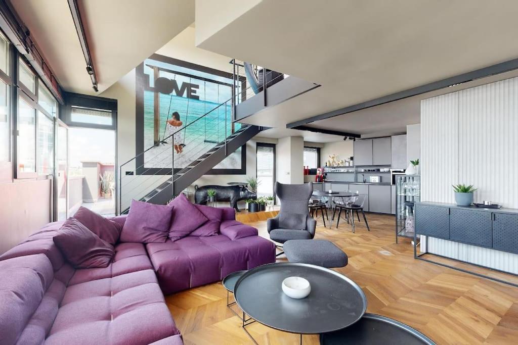 Apartmán Stylovy Loft S Ohromnou Terasou Bratislava Exteriér fotografie