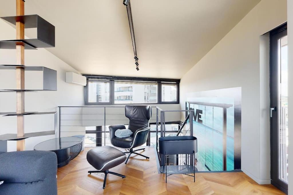 Apartmán Stylovy Loft S Ohromnou Terasou Bratislava Exteriér fotografie