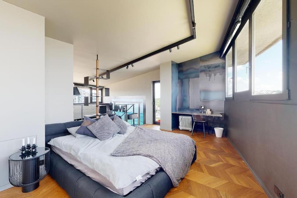 Apartmán Stylovy Loft S Ohromnou Terasou Bratislava Exteriér fotografie